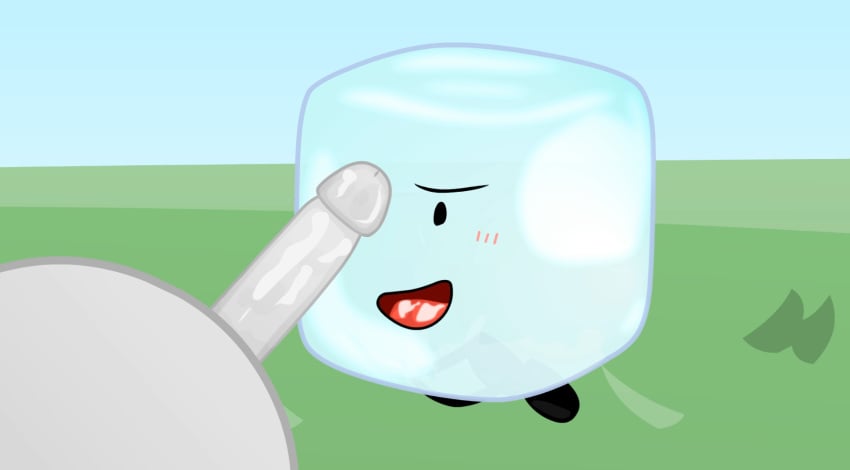 anonymous_male battle_for_dream_island blowjob cum cum_inside ice_cube_(bfdi) ketix0 male/female object_shows sex