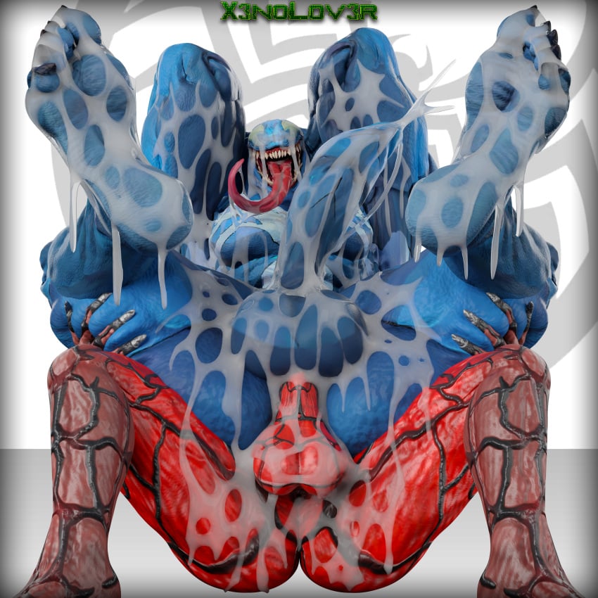 2boys 3d alien anal_sex big_ass big_balls big_butt big_penis carnage_(marvel) cyan_clash_venom erection gay hi_res humanoid male male/male male_only marvel marvel_comics marvel_rivals muscular muscular_male nude penetration penis sex symbiote thekidxeno venom venom_(marvel) venom_(marvel_rivals)