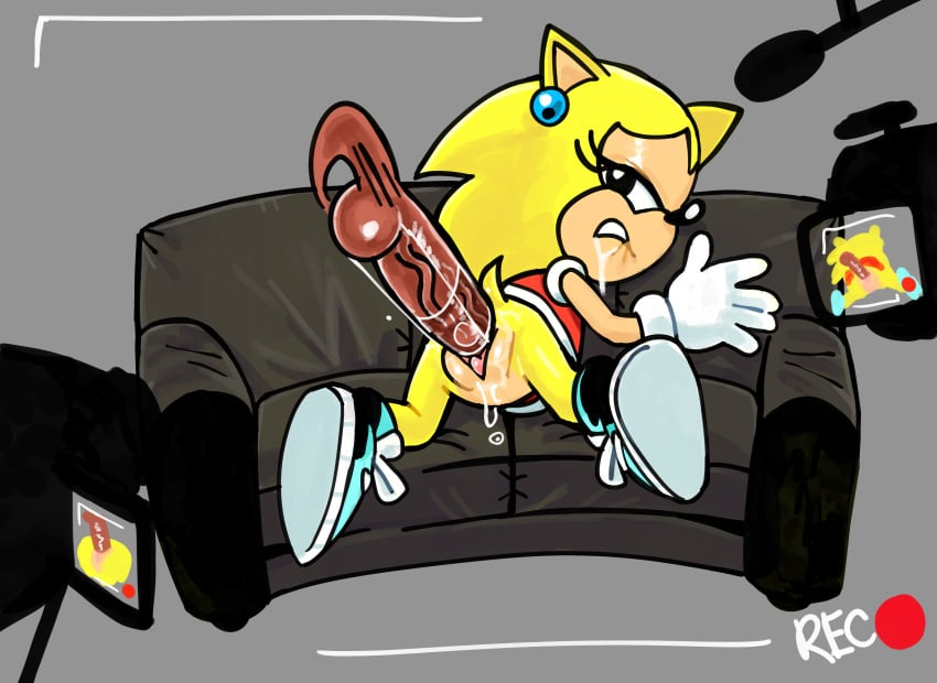 Tania The Hedgehog (Sega) Rule 34 Image