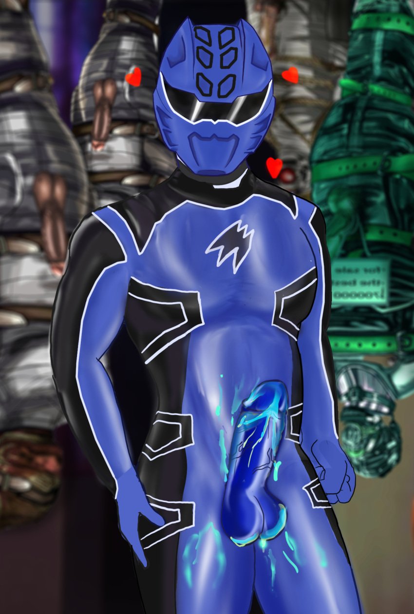 blue_ranger_(jungle_fury) cum_on_body fantasy geki_blue geki_ranger giant_penis jacky_jack_401 juken_sentai_gekiranger kidnapped latex power_rangers_jungle_fury spandex super_sentai