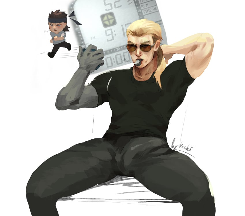 kazuhira_miller kochinsfw male_only metal_gear metal_gear_solid solid_sn solid_snake