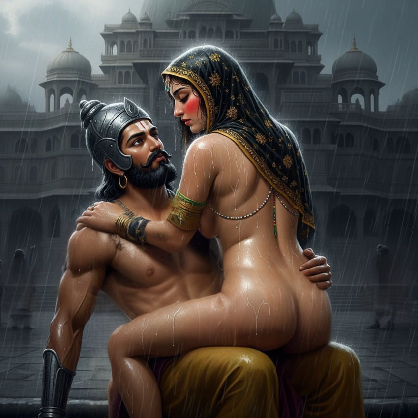 ai_generated brown_skin hijab hindu hinduism indian interfaith islam kamasutra lovejihad muslim muslim_female
