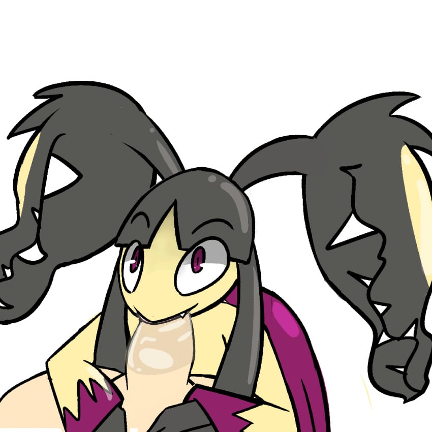 1boy ambiguous_gender animated erection fairy human interspecies male mammal mawile mega_evolution mega_mawile neko3240 nintendo oral penis pokemon pokemon_(species) pokemon_oras pokemon_rse red_eyes saliva sharp_teeth simple_background