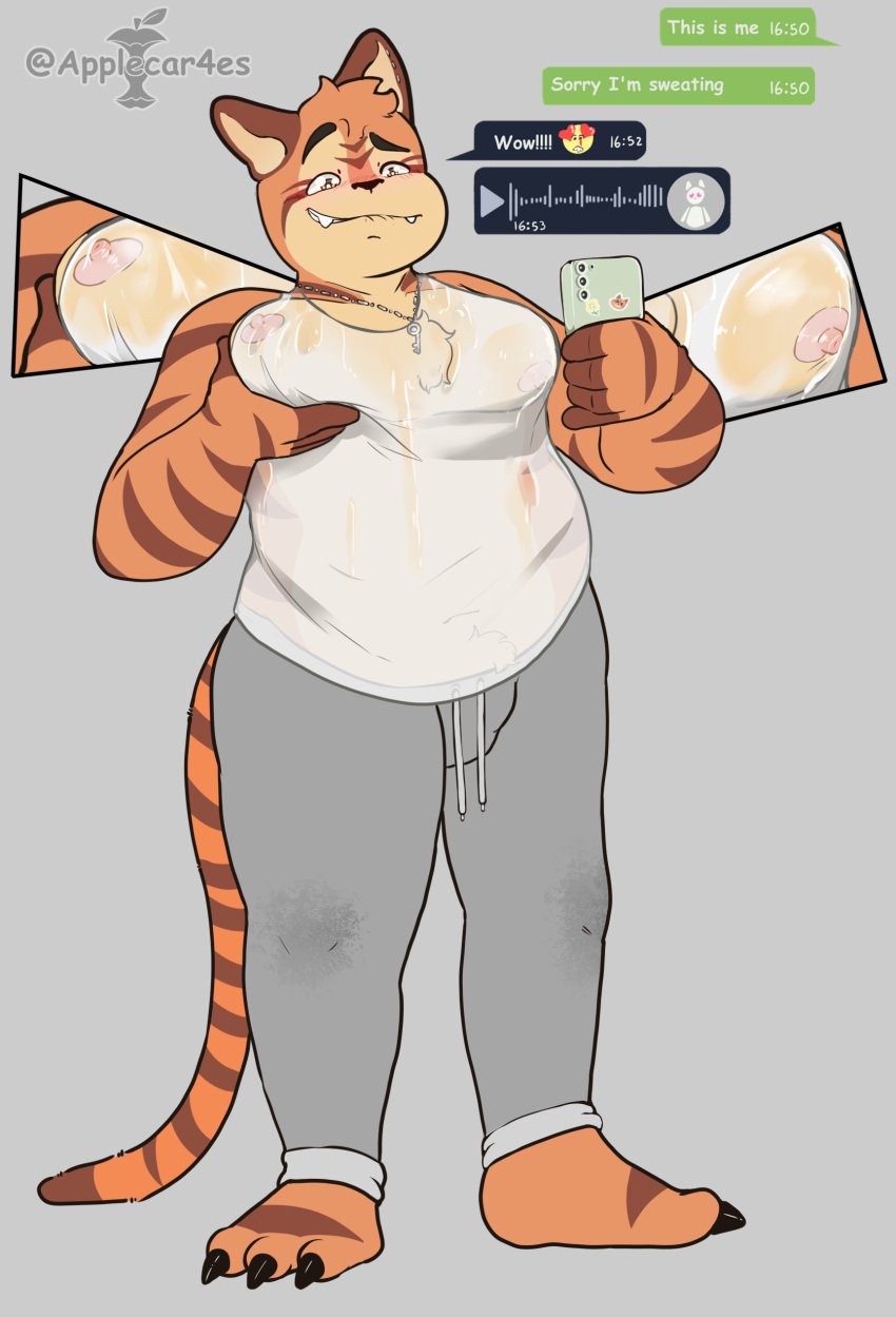 big_boy chubby chubby_male furry gay oc tiger