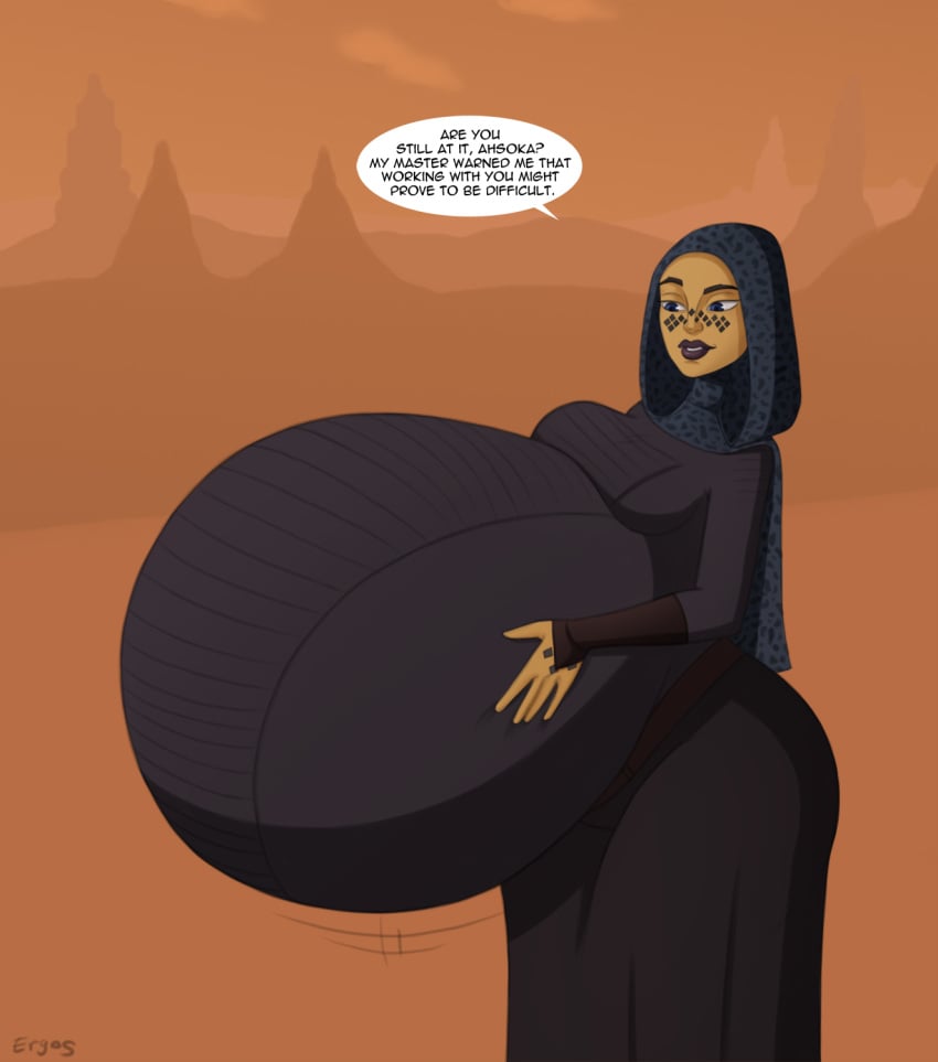 barriss_offee belly_bulge digestion ergos f/f hijab star_wars vore