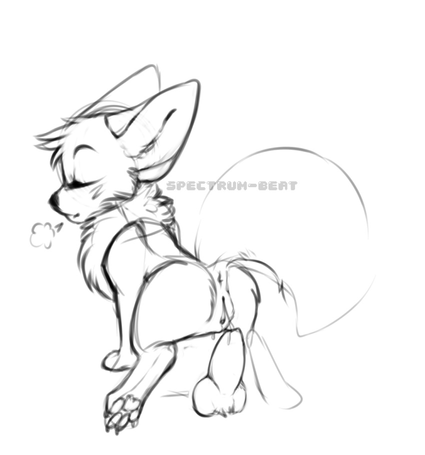 animal_genitalia animal_penis blush canine_penis closed_eyes cum cum_in_pussy cum_inside eevee female feral knot nintendo penetration penis pokemon pokemon_(species) pussy spectrumbeat vaginal_penetration video_games