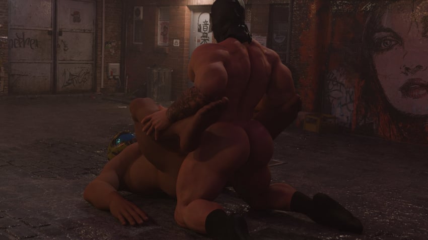 2boys anal anal_sex ass big_ass big_butt call_of_duty crossover doom doom_slayer_(doom) fat_ass fat_butt gay gay_anal gay_sex light-skinned_male light_skin male male/male male_only male_penetrated male_penetrating male_penetrating_male mask masked masked_male muscular_male nsfwblend penetration penile penile_penetration penis_in_ass sex simon_riley thick_ass thick_butt