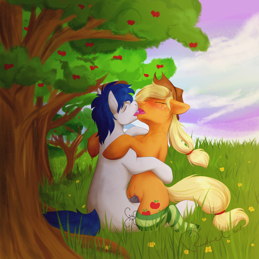 Applejack (Mlp) Rule 34 Image