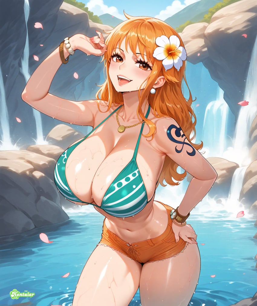 ai_generated female female_only nami_(one_piece) one_piece the_hentaier