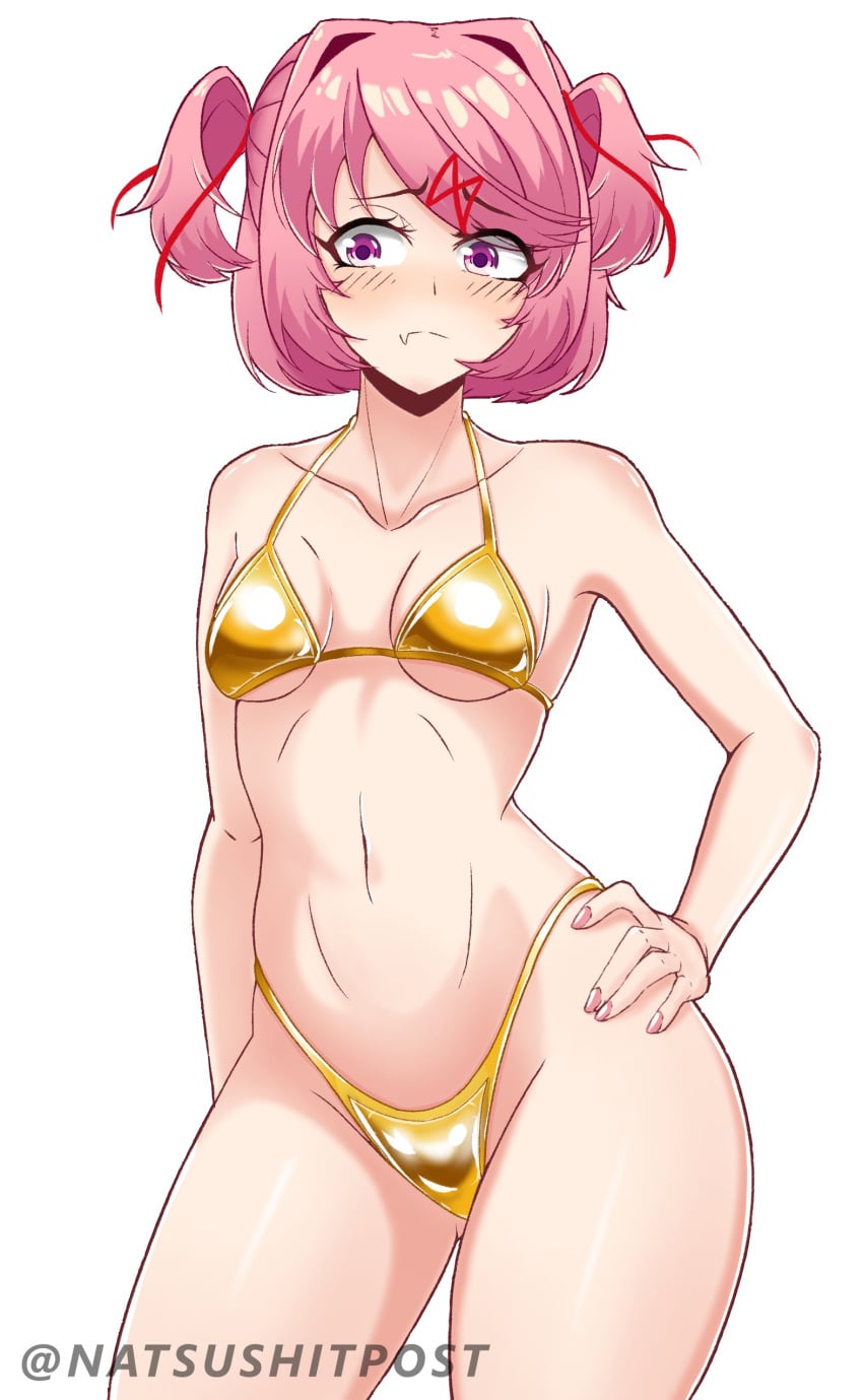 Natsuki (Doki Doki Literature Club) Rule 34 Image