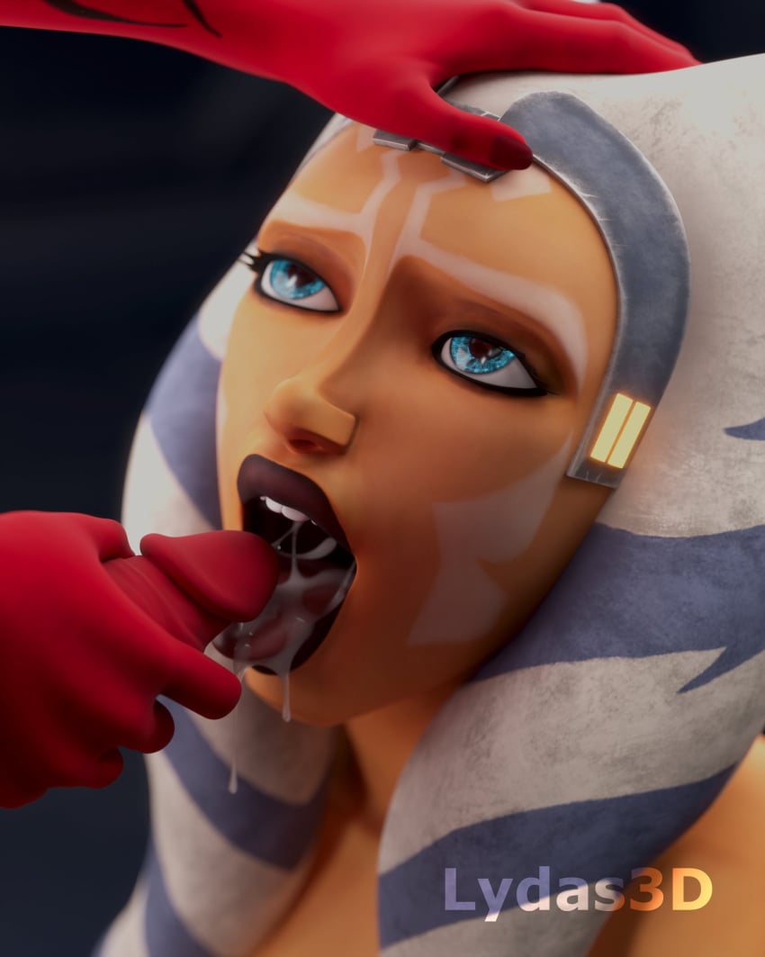 1boy 1girls 2024 3d_(artwork) ahsoka_tano airress3d_(3d-modeller) blender blue_eyes clone_wars cum cum_drip cum_dripping cum_dripping_from_mouth cum_in_mouth cum_inside cum_on_tongue cum_string cumming cumshot darth_talon ejaculation face_markings faceless_character faceless_male facial_markings fellatio female female_focus hand_on_head hand_on_penis hi_res highres horny horny_female lekku lekku_(anatomy) looking_at_partner looking_pleasured lucasfilm lydaz male male/female offscreen_character on_knees open_mouth oral oral_penetration oral_sex orange_body orange_skin pleasure_face red_penis savoring_cum sex star_wars stroking stroking_penis sucking sucking_penis the_clone_wars:_season_seven togruta unseen_male_face watermark