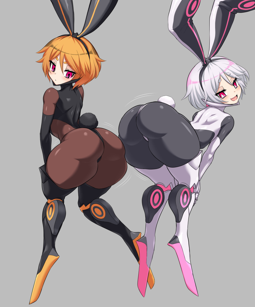 ass ass_focus black_rabbit_usa bunny_ears bunny_girl bunny_tail bunnysuit disgaea disgaea_5 disgaea_rpg nippon_ichi_software thick_ass usalia_(disgaea) white_rabbit_salia