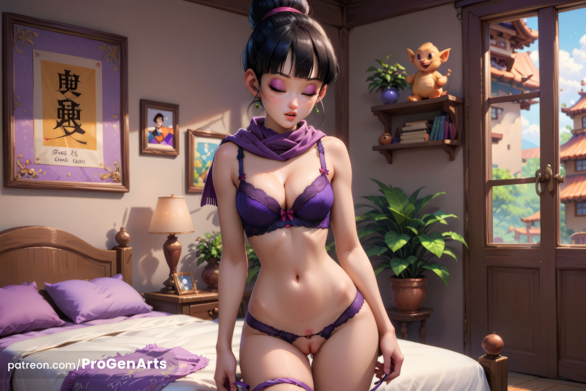 Chichi (Chi-Chi (Dragon Ball)) Rule 34 Image