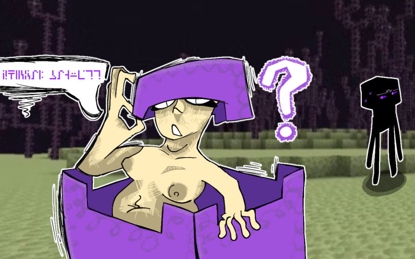Enderman (Minecraft) Rule 34 Image