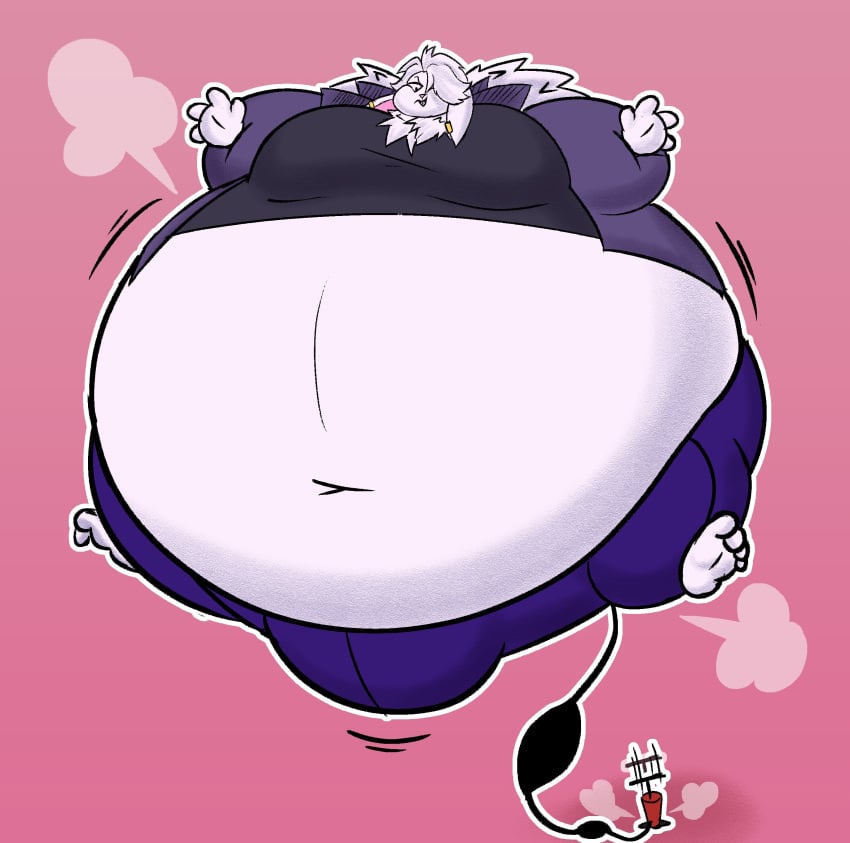 balloonlop big_breasts big_bulge breasts bulge furry inflation penis tagme thick_thighs wide_hips