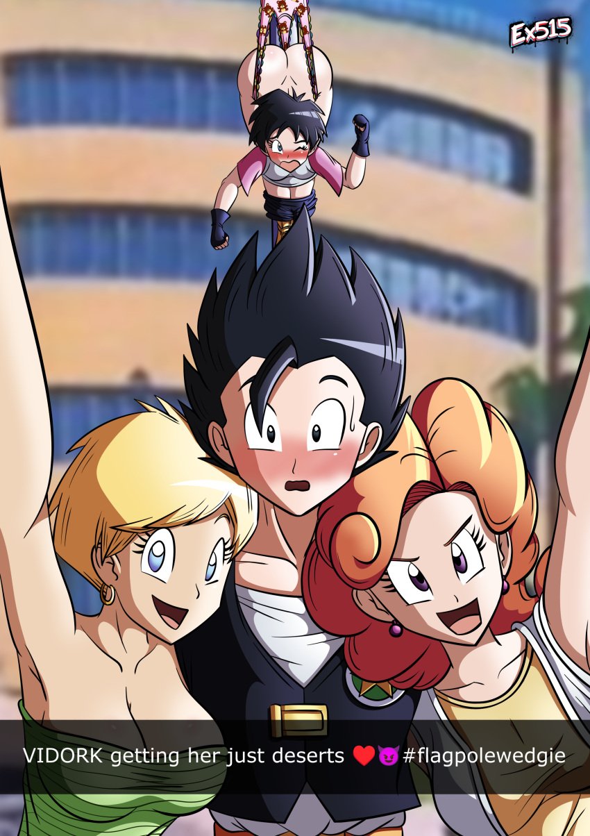 angela_(dragon_ball) dragon_ball dragon_ball_z erasa ex515 son_gohan tagme videl