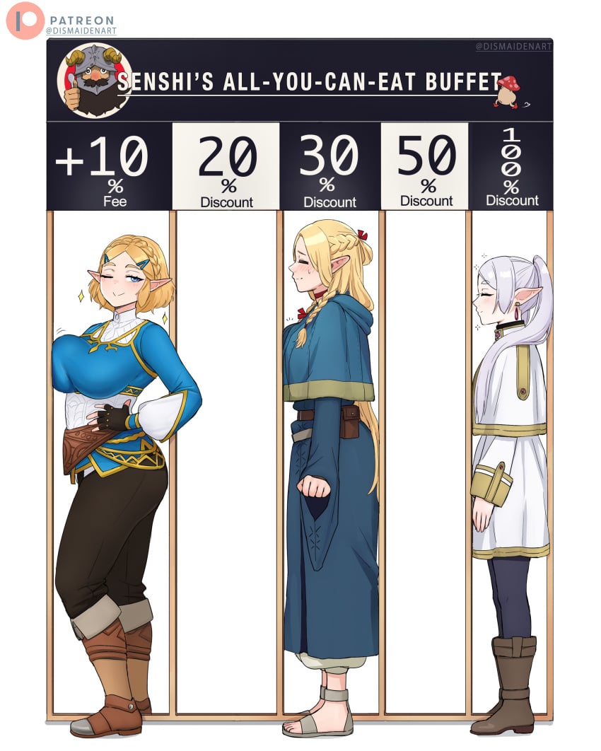 Frieren (Dungeon Meshi) Rule 34 Image