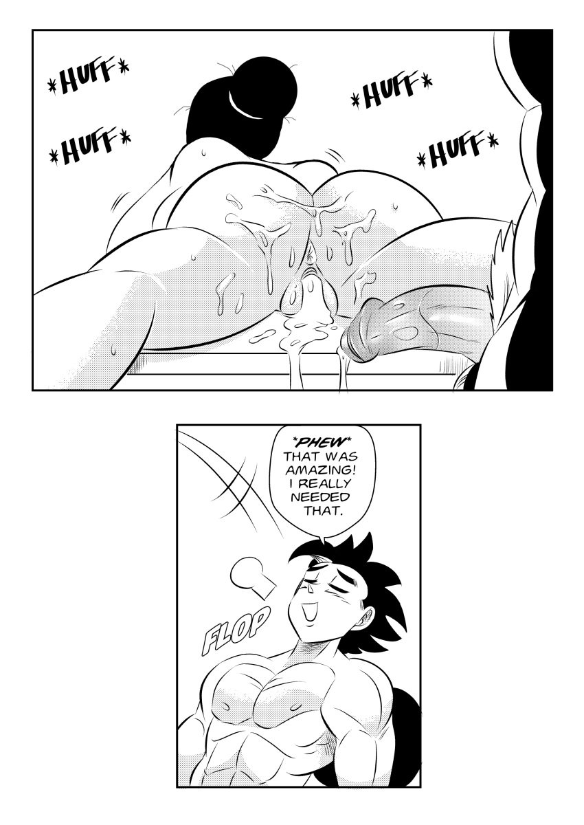 big_ass big_breasts breasts cheating cheating_female cheating_husband cheating_wife chichi dragon_ball female funsexydragonball incest mother_and_son son_gohan tagme