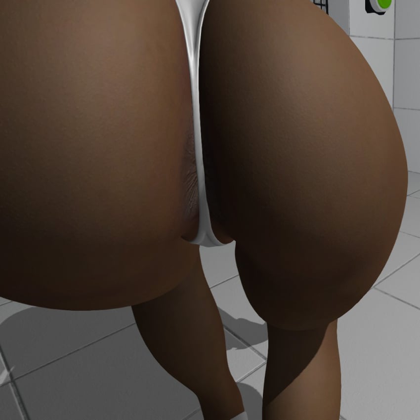 3d anus ass ass_focus asshole butt butthole close-up dark-skinned_female female female_focus female_only haydee haydee_(game) screenshot video_game