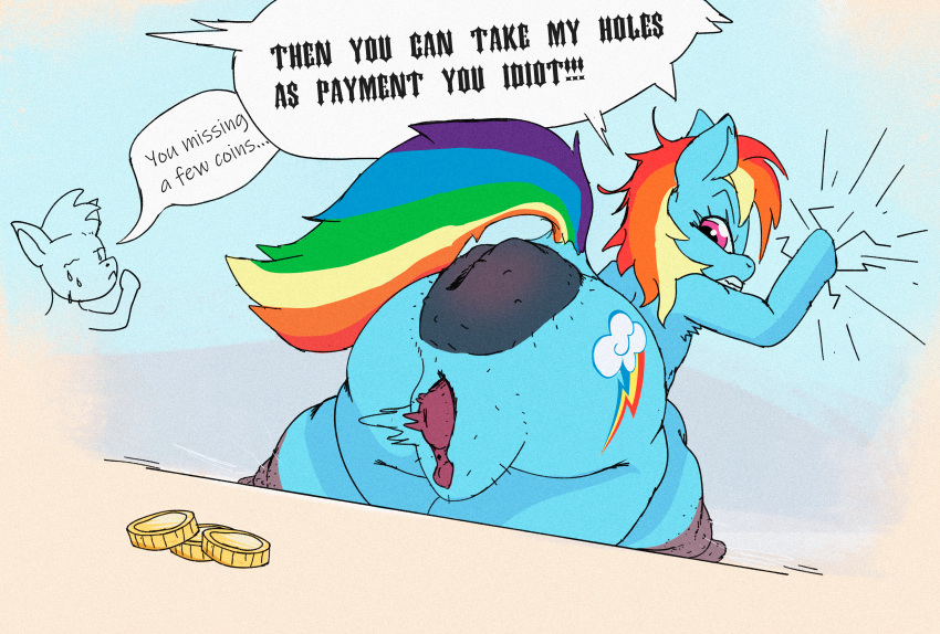 Rainbow Dash (Mlp) Rule 34 Image