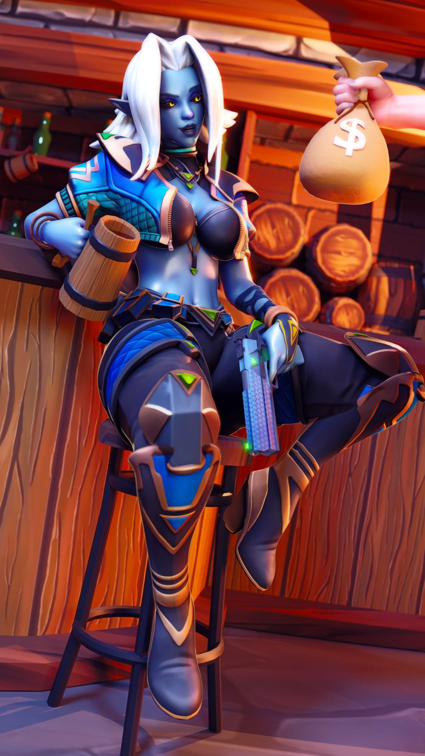 Saati (Paladins) Rule 34 Image