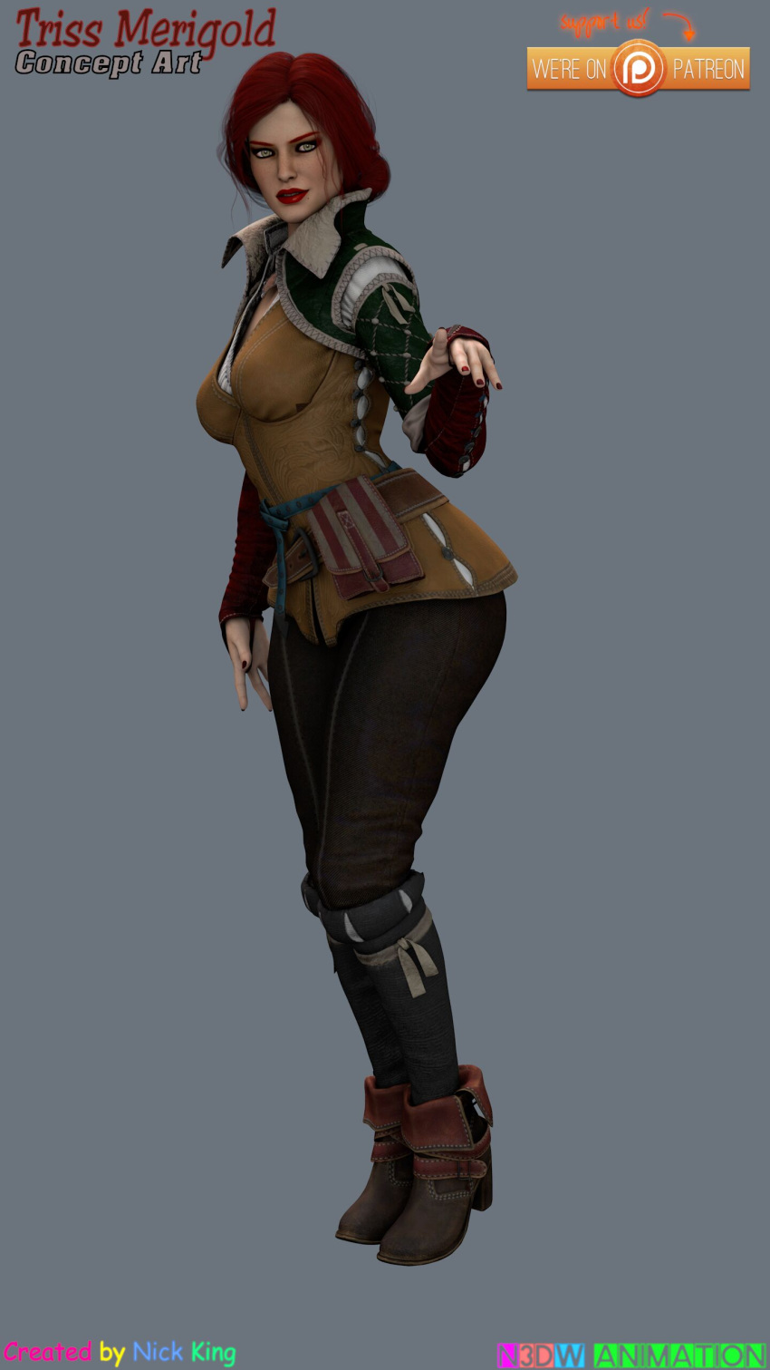 Triss Merigold (Cd Projekt Red) Rule 34 Image
