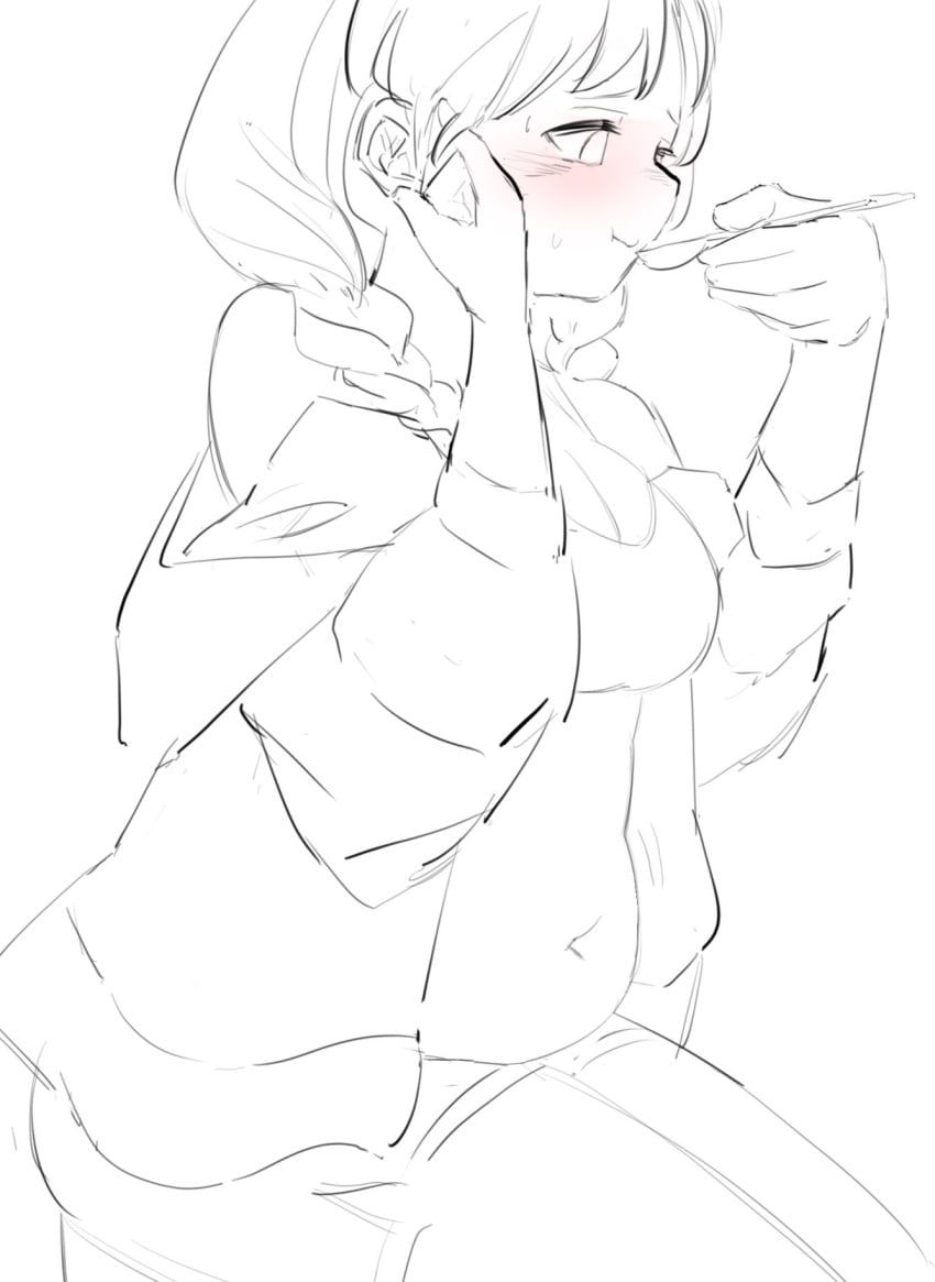 Blue Poison (Arknights) Rule 34 Image