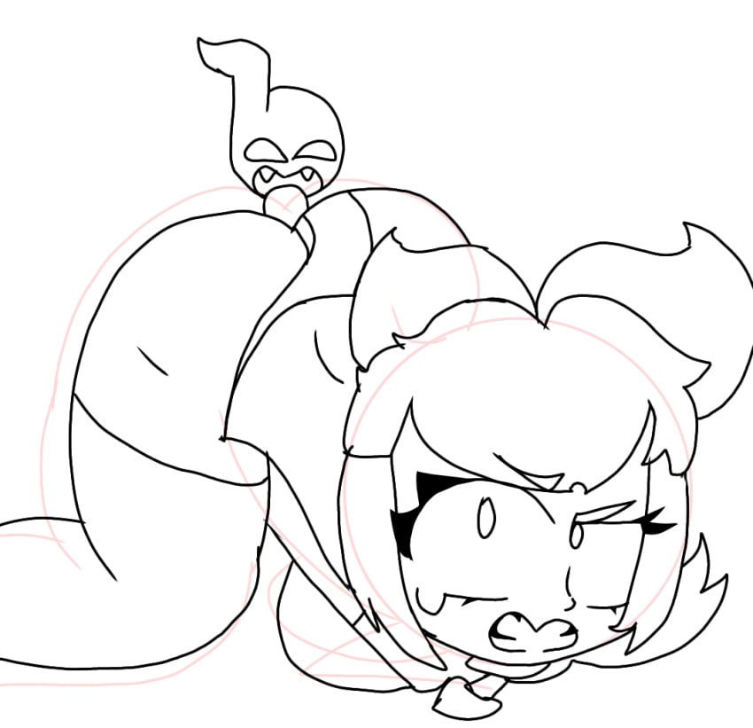 1girls bondage brawl_stars meldhal1a melodie_(brawl_stars) melodie_note_(brawl_stars) melvelvet rape sketch unfinished