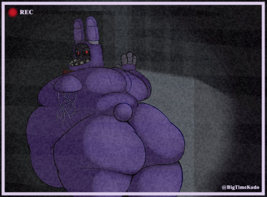 2024 animatronic anthro ass belly big_belly bigtimekudo bow_tie colored digital_drawing_(artwork) digital_media_(artwork) fat fat_ass fat_belly five_nights_at_freddy's five_nights_at_freddy's_2 fur hi_res lagomorph leporid machine male mammal moobs morbidly_obese morbidly_obese_anthro morbidly_obese_male nipples nude obese obese_anthro obese_male open_mouth overweight overweight_anthro overweight_male rabbit robot scottgames shaded signature solo tail text wide_hips withered_bonnie