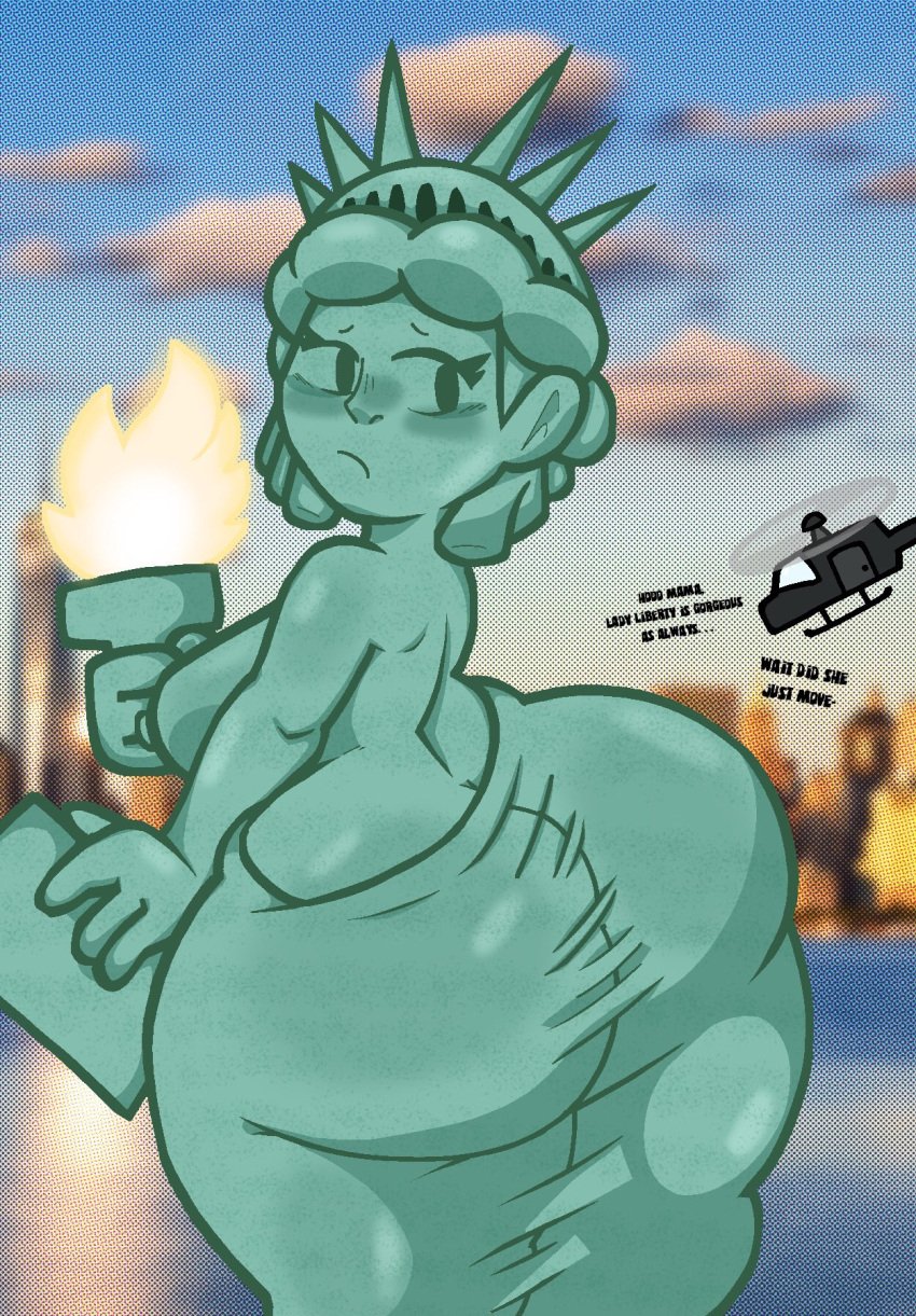 1female 1girls ass ass_focus big_ass big_breasts big_thighs breasts bubble_butt fat_ass female giantess gigantic_ass huge_ass huge_breasts huge_thighs lady_liberty lewdewott low_back_dress mature mature_body mature_figure mature_woman milf mommy open_back open_back_dress round_ass statue statue_of_liberty tagme tall_female tall_girl taller_female taller_girl thick thick_ass thick_thighs thighs underrated underrated_waifu voluptuous voluptuous_female wide_hips