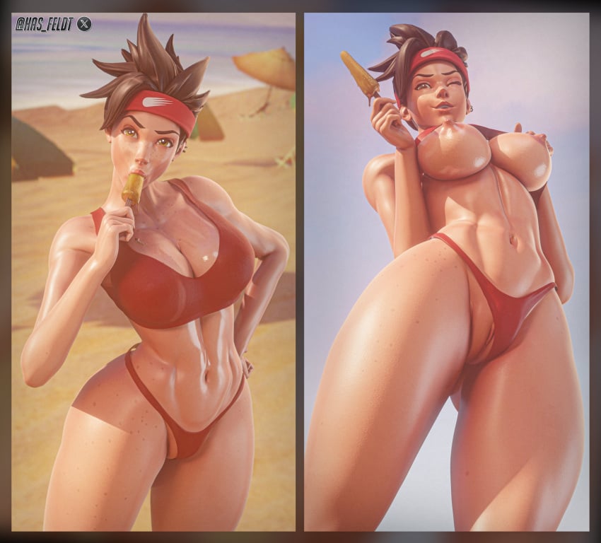 1girls 3d activision ass big_ass big_breasts blizzard_entertainment breasts bust busty chest curvaceous curvy curvy_figure female female_focus hasfeldt hips hourglass_figure huge_ass huge_breasts large_ass large_breasts legs lena_oxton light-skinned_female light_skin mature mature_female overwatch overwatch_2 popsicle slim_waist thick thick_hips thick_legs thick_thighs thighs top_heavy tracer voluptuous voluptuous_female waist wide_hips