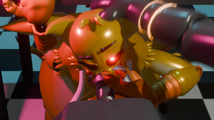 3d 3d_(artwork) big_ass big_belly big_breasts big_butt big_nipples big_thighs breast_focus breasts breasts_bigger_than_head chica_(fnaf) chica_(fnafhs) clothed crawling female five_nights_at_freddy&#039;s five_nights_at_freddy&#039;s:_security_breach five_nights_at_freddy&#039;s_2 five_nights_at_freddy&#039;s_3 five_nights_at_freddy&#039;s_4 fnaf focus_on_chest furry huge_ass huge_breasts huge_butt huge_thighs legs thick_ass thigh_highs thighhighs thighs