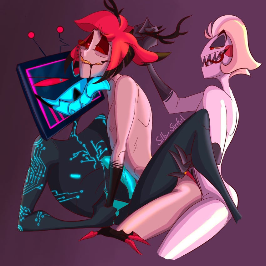 2024 3boys alastor_(hazbin_hotel) anal anal_insertion anal_sex catholic christianity deity digital_drawing_(artwork) digital_media_(artwork) gay hazbin_hotel lucifer_morningstar_(hazbin_hotel) male male/male/male male_only male_penetrated male_penetrating male_penetrating_male monster public_domain sinful_smondpie tagme threesome vivienne_medrano vox_(hazbin_hotel) yaoi