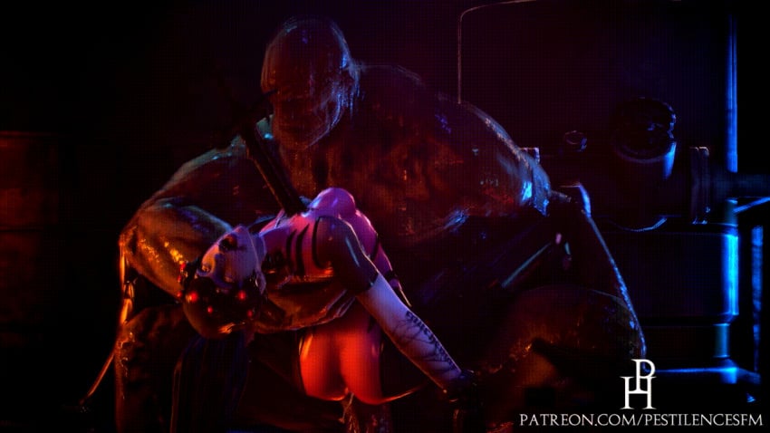 3d animated blizzard_entertainment crossover dead death fallout fallout_4 female female_death gif green_skin monster necrophilia nipples overwatch penetration pestilencesfm size_difference snuff source_filmmaker strong super_mutant vaginal_penetration widowmaker