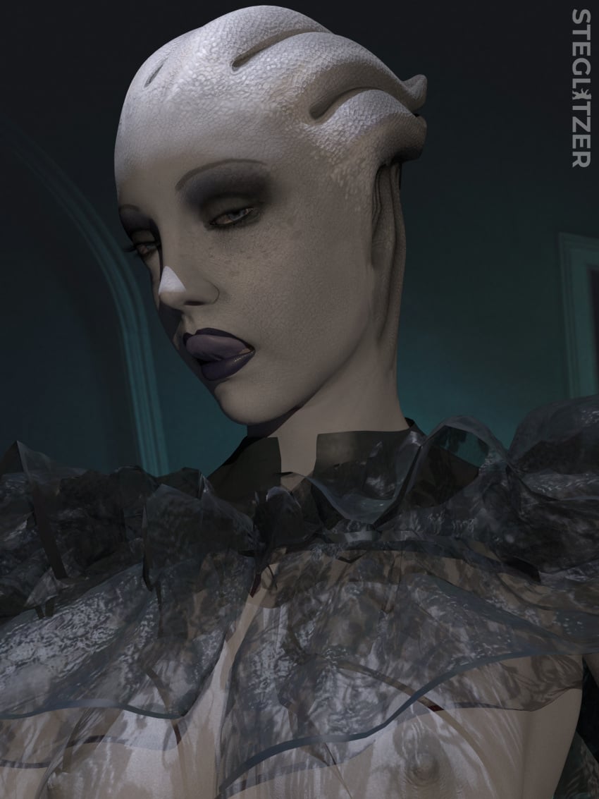 Asari (Liara T'Soni) Rule 34 Image
