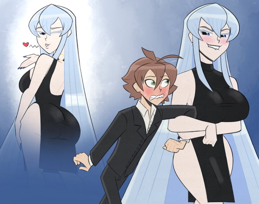 adult_female akame_ga_kill! big_breasts blue_eyes blue_hair breasts cfnm clothed clothed_female_nude_male codykins123 death_by_snoo_snoo death_by_snu_snu dominant_female dress esdeath_(akame_ga_kill!) evening_dress evening_gown female femdom formal formal_clothes formal_wear hair highres hips huge_breasts imminent_sex large_breasts lips lipstick long_dress long_hair milf revealing_clothes seducing seduction seductive seductive_body seductive_eyes seductive_gaze seductive_look seductive_pose seductive_smile skimpy skimpy_clothes tatsumi_(akame_ga_kill!) teasing thick_lips tight_dress very_long_hair