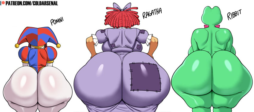 ass ass_chart big_ass chart coldarsenal glitch_productions huge_ass massive_ass pomni_(the_amazing_digital_circus) ragatha_(the_amazing_digital_circus) ribbit_(the_amazing_digital_circus) tagme take_your_pick text the_amazing_digital_circus