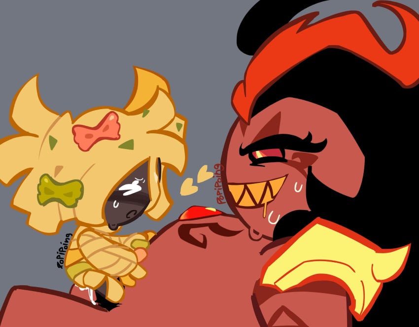 Burning Spice Cookie (Cookie Run) Rule 34 Image