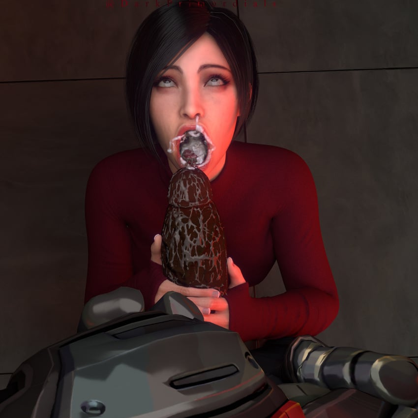 1boy 1girls 3d 3d_model 3d_render ada_wong asian asian_female bbc big_black_cock blacked blade_(eric_brooks) blade_(marvel_comics) blade_(marvel_rivals) blender blender_(artwork) capcom crossover crossover_pairing dark-skinned_male dark_skin darkprimordials eastern_and_western_character eric_brooks eyes_rolled_back interracial marvel marvel_comics marvel_rivals mouth_full_of_cum mouth_open netease_games qos resident_evil resident_evil_2_remake resident_evil_4_remake saliva saliva_trail short_hair straight