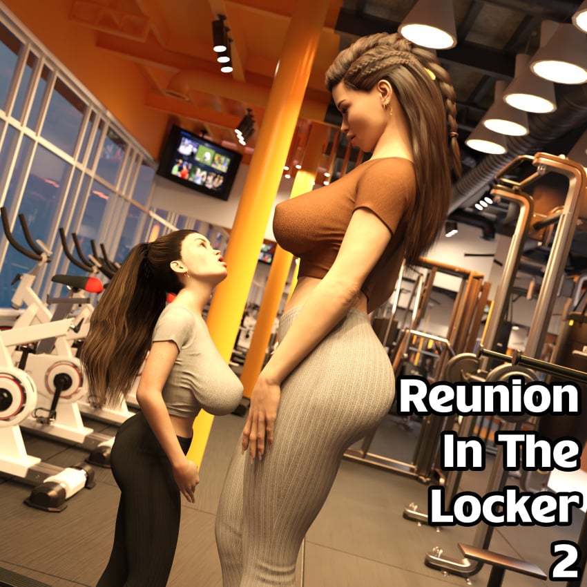 2girls 3d ass big_ass big_breasts big_thighs bigger_female breasts bust busty chest curvaceous curvy curvy_figure emk3d female giant_female giantess height_difference hips hourglass_figure huge_ass huge_breasts huge_thighs large_ass large_breasts large_thighs larger_female legs light-skinned_female light_skin macro macro_female macrophilia mature mature_female original original_character original_characters size_difference slim_waist tall tall_female taller_female thick thick_hips thick_legs thick_thighs thighs voluptuous voluptuous_female waist wide_hips