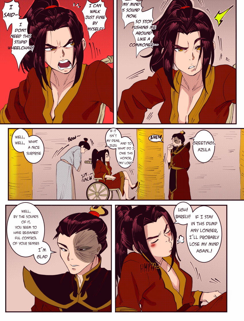 aarokira angry_face avatar_legends avatar_the_last_airbender azula big_brother cleavage confused_look edit fire_nation fit_female fit_male incest little_sister nickelodeon older_brother younger_female younger_male younger_sister zucest zuko