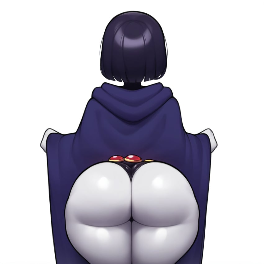 1girls adorable ai_generated anime anime_girl anime_style ass back back_view big_ass big_butt black_hair bubble_ass bubble_butt cute exposed_ass fat_ass fat_butt female girl glossy heavenly_ass huge_ass huge_butt lewd pale_skin raven_(dc) shiny shiny_ass shiny_skin short_hair shortstack smesh_(artist) teen_titans teen_titans_go thicc thick thick_ass thick_thighs white_background wide_hips