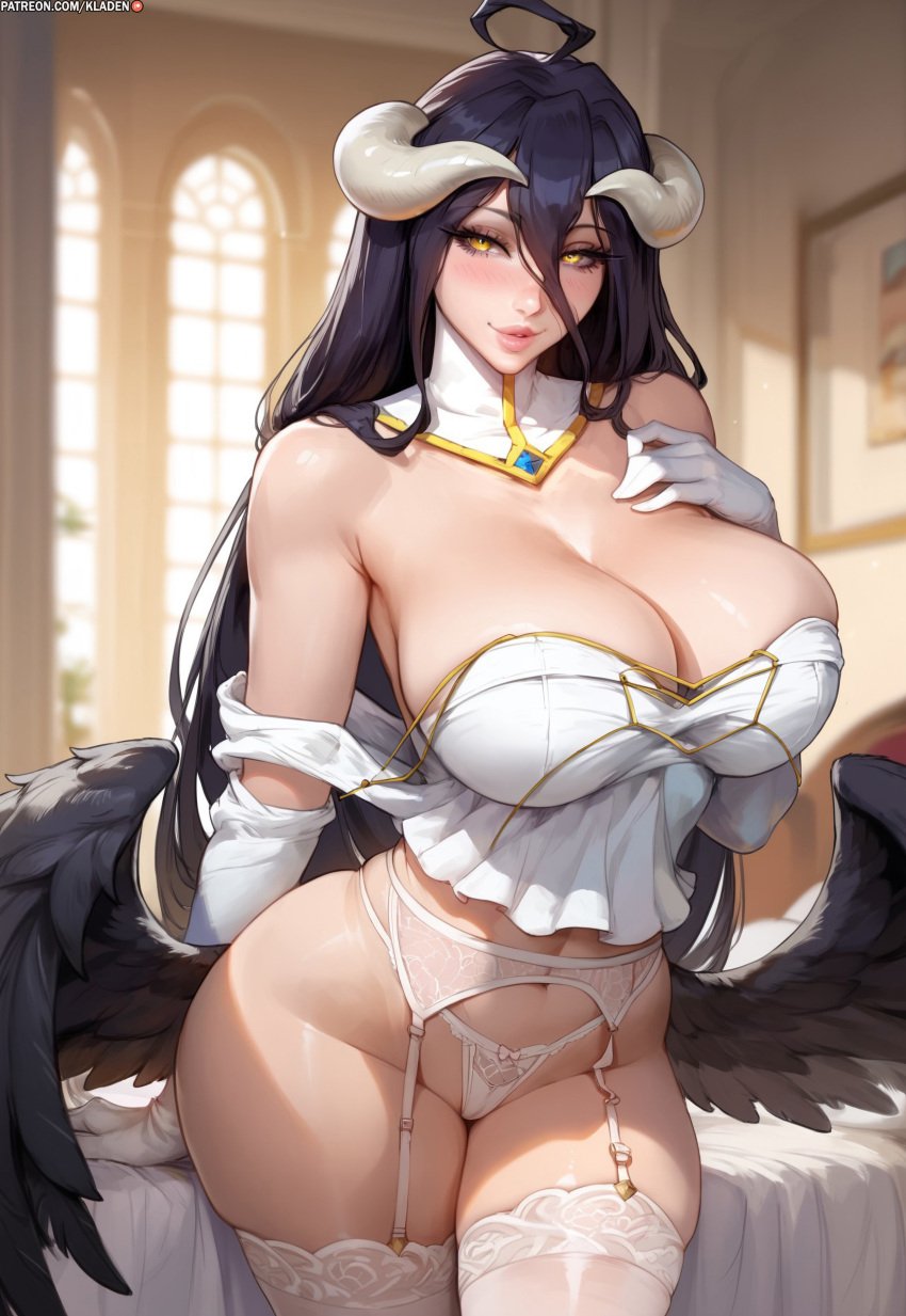 1girls ai_generated albedo_(overlord) artist_name asian asian_female ass ass_bigger_than_head background bangs bare_thighs before_oral before_sex big_ass big_breasts big_butt big_hips big_thighs black_hair blush booty breast_focus breasts breasts_bigger_than_head bride busty cameltoe child_bearing_hips cleavage closed_mouth clothing collarbone curvaceous curvy_body curvy_female curvy_figure curvy_hips dat_ass demon demon_girl edit edited edited_art elbow_gloves eyelashes female female_only fit_female front_view full_body garter_belt garter_straps giant_breasts gloves hair hair_between_eyes hips horns hourglass_figure housewife huge_breasts huge_thighs indoors inviting japanese_female kladen kladenart large_ass large_breasts large_butt large_thighs light-skinned_female light_skin lingerie lipstick long_hair looking_at_viewer mature_woman milf mommy mother no_sex overlord_(maruyama) pale-skinned_female pale_skin panties parted_lips pawg pinup pov presenting presenting_breasts puffy_lips red_lipstick revealing_clothes sagging_breasts scowl seductive_eyes seductive_look shiny_skin shy simple_background skimpy skimpy_clothes skimpy_outfit skin_tight skindentation slut slutty_outfit stable_diffusion standing stockings succubus thick thick_ass thick_hips thick_thighs tight_fit toned_female top_heavy top_heavy_breasts voluptuous voluptuous_female voluptuous_teen watermark wedding_lingerie wide_ass wide_hips wide_thighs wife wings yellow_eyes