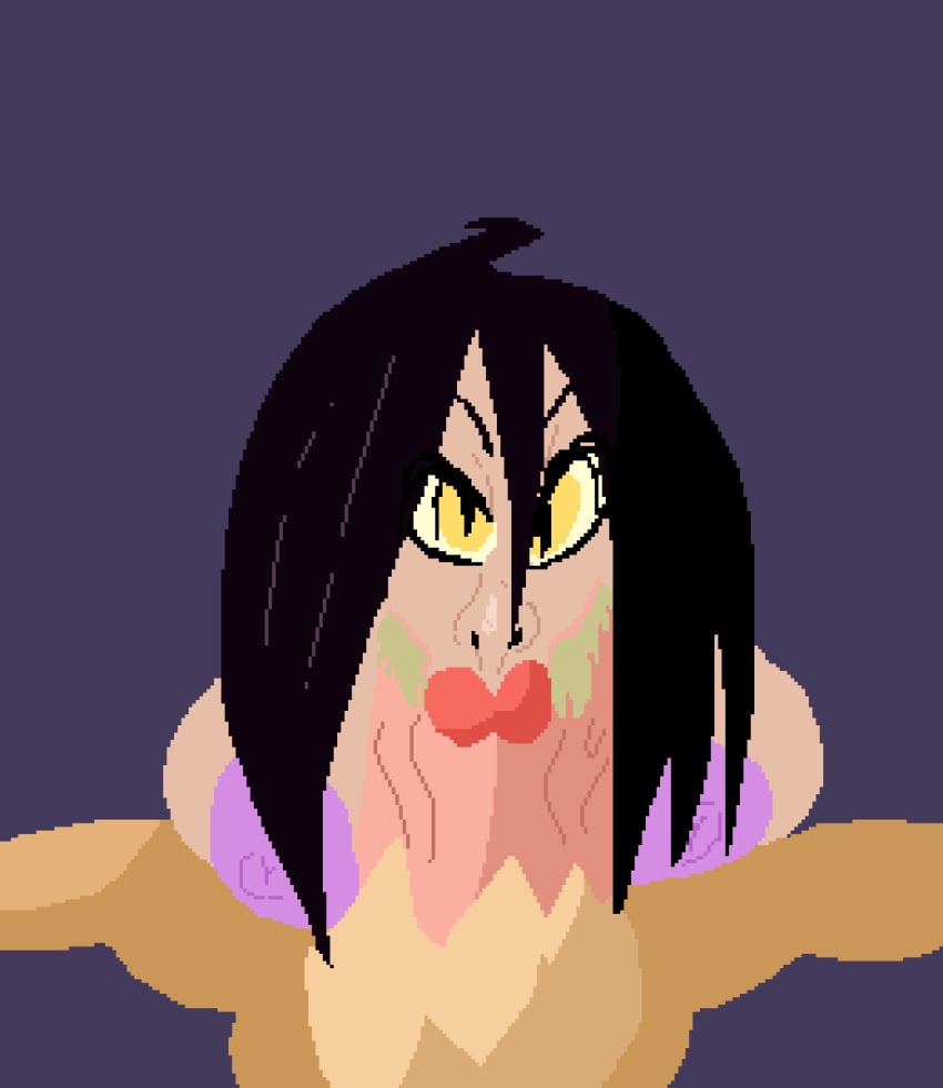 animated human_male mileena mileena_(mkx) milomotis monster_girl nightmare_waifu oral_penetration oral_sex pov