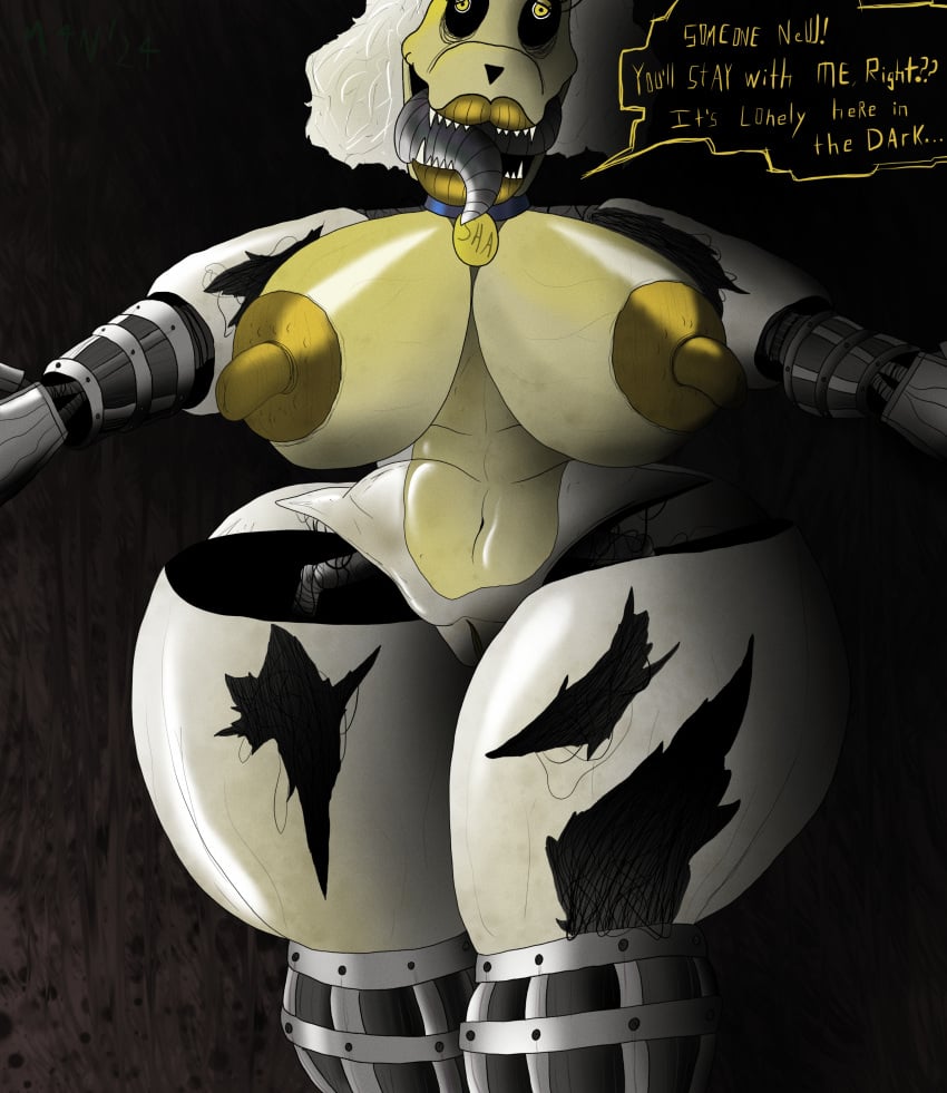 absurd_res age_difference aged_up android animatronic anthro areola belly big_areola big_nipples big_tongue bodily_fluids bovid breasts caprine collar collar_only curled_tongue cybernetics cyborg damage damaged damaged_body dialogue dirt dirty elderly elderly_anthro elderly_female extended_arms eye_bags eyelashes female first_person_view genitals glistening glistening_body glowing glowing_eyes gold_lipstick golden_lipstick grey_hair hair half-closed_eyes hi_res horror_(theme) huge_areola huge_lips huge_nipples huge_thighs huge_tongue hyper hyper_lips hyper_nipples hyper_tongue lips lipstick long_nipples looking_at_viewer m4n machine makeup mammal massive_thighs mature_anthro mature_female metal metal_tongue metallic_body mold_(fungus) monster montgomery_glands name_tag narrowed_eyes navel nipples nude older_anthro older_female outstretched_arm outstretched_arms pussy robot robotic_arm robotic_leg scary sha_(the_walten_files) sha_(twf) sharp_teeth sheep smile smiling_at_viewer solo speech_bubble spread_arms stain stained talking_to_viewer tears teeth the_walten_files thick_bottom_lip thick_lips thick_thighs tongue tongue_out undead vein veiny_breasts veiny_thighs white_hair wire wiring wrinkles yellow_eyes yellow_lips yellow_lipstick