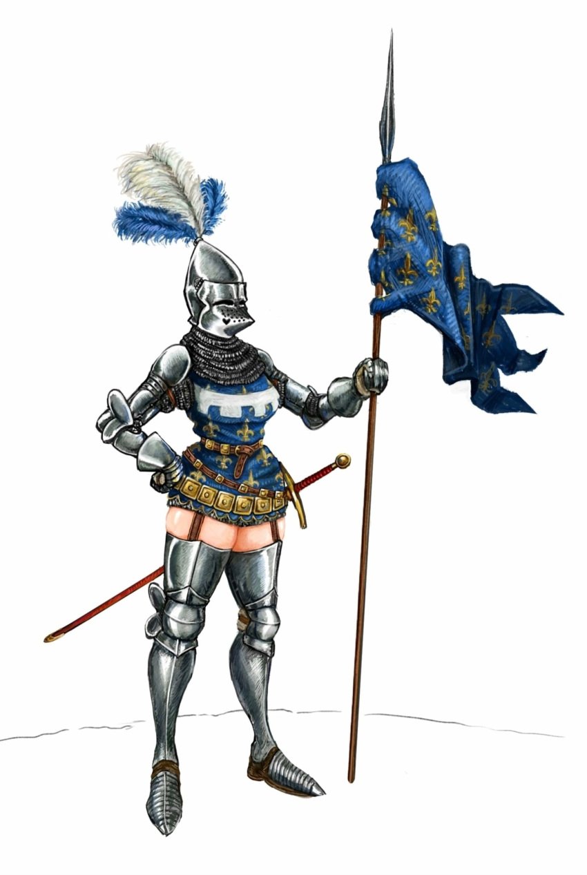 1girls armor armored_female artist_request female female_knight knight medieval_armor medieval_armour plate_armor tagme_(artist)