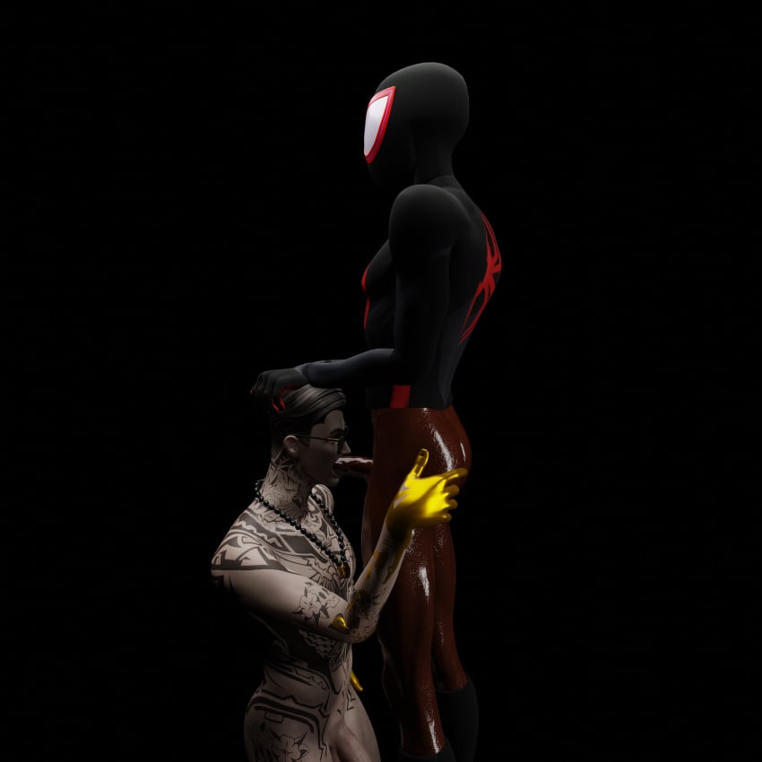 fortnite fortnite:_battle_royale midas_(fortnite) midsummer_midas miles_morales miles_morales_(spider-verse) weird_crossover yaoi