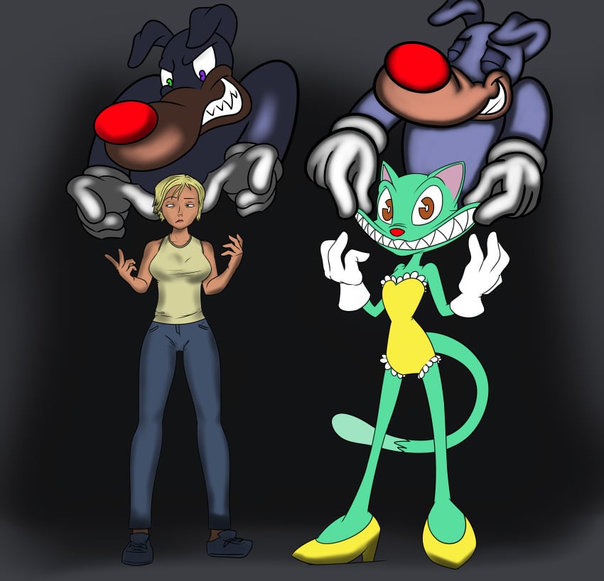 anthro before_and_after hair_loss toon toonification toonvasion transformation