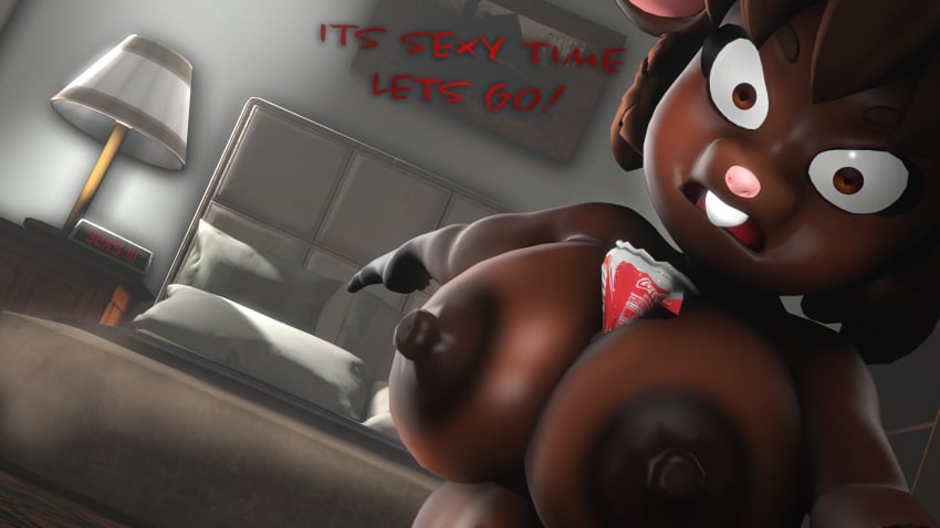 16:9 3d angry anthro bed big_breasts breasts brown_body brown_fur brown_hair buckteeth clock crushed_can digital_media_(artwork) end_table english_text female fingers frown fur furniture gesture gwen_geek gwen_martin hair hand_gesture hi_res inside lamp leafytheleafer mammal mouse murid murine nipples nude open_mouth painting pillow pointing rodent solo source_filmmaker_(artwork) standing teeth text tongue widescreen