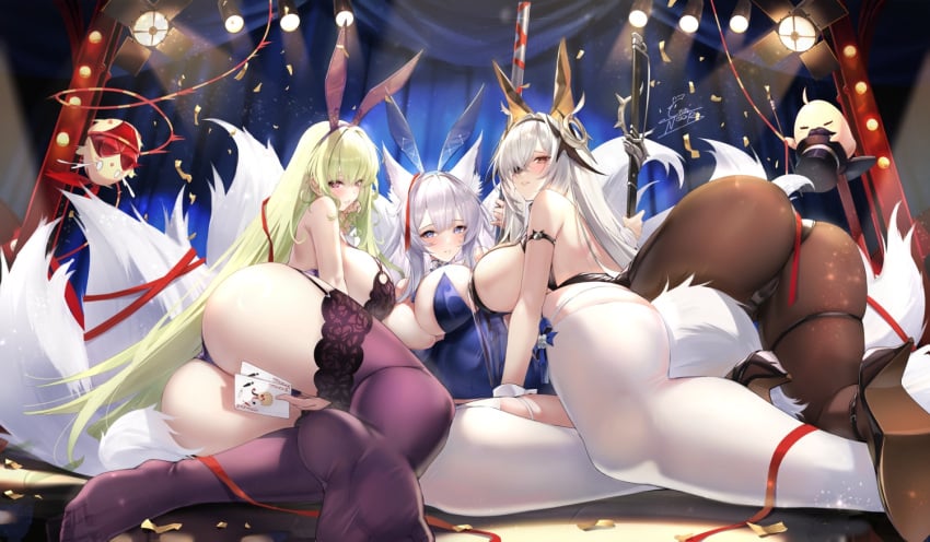 artist_request azur_lane breasts fritz_rumey_(azur_lane) gainoob manjuu_(azur_lane) napoli_(azur_lane) shinano_(azur_lane) source_request